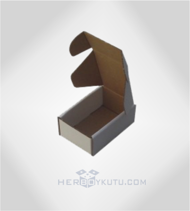 10x7x4,5 cm Ölçü Hazır Beyaz Kilitli Kutu İmalatı Toptan Üretim