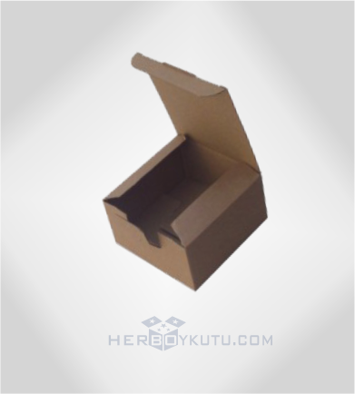 13,5x13,5x6,5 cm Ölçü Hazır Kraft Kutu İmalatı Toptan Kutu Üretimi