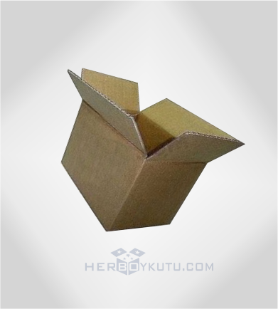 15x10x10 cm Ölçü Tek Oluklu Karton Koli Üretimi