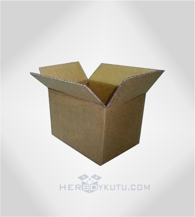 15x13x12 cm Ölçü Tek Oluklu Karton Koli Üretimi