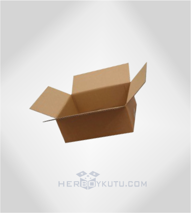 20x20x10 cm Ölçü Tek Oluklu Karton Koli Üretimi