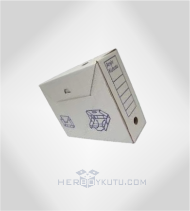 34x11x26,5 cm Ölçü A4 Arşiv Kutusu İmalatı Toptan Kutu Üretimi