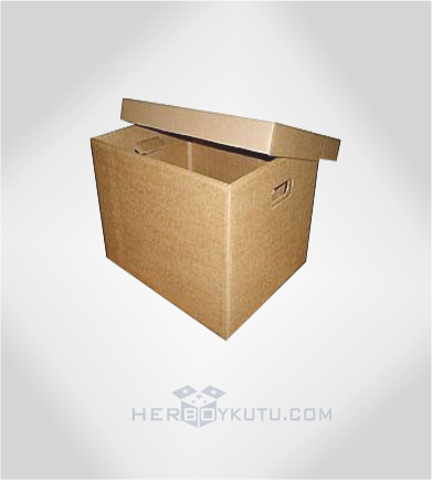 41x34x29,5 cm Ölçü Tek Oluklu Klasör Arşiv Kolisi Üretimi