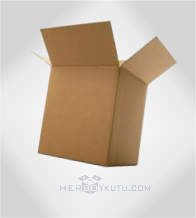 60x40x60 cm Ölçü Çift Oluklu Kraft Koli Üretimi