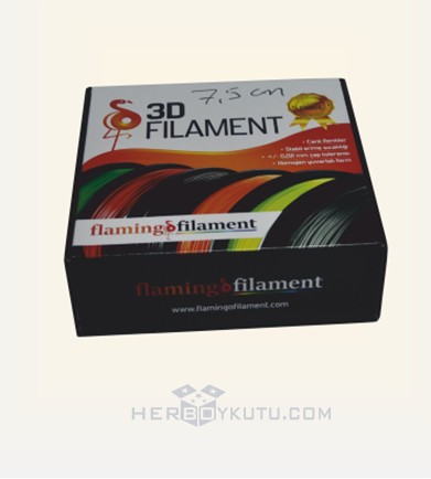 Ofset baskılı filament kutusu